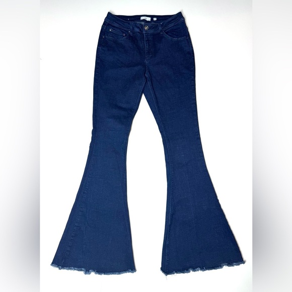 A loves A Women's Flared Jeans - Dark Blue Size- 27 - Picture 2 of 12